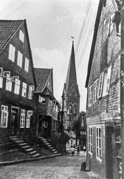 Lauenburg, Kirchturm nach 1902